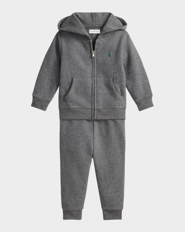 Boy's Magic Fleece Hoodie & Pants Set, Size 3M-24